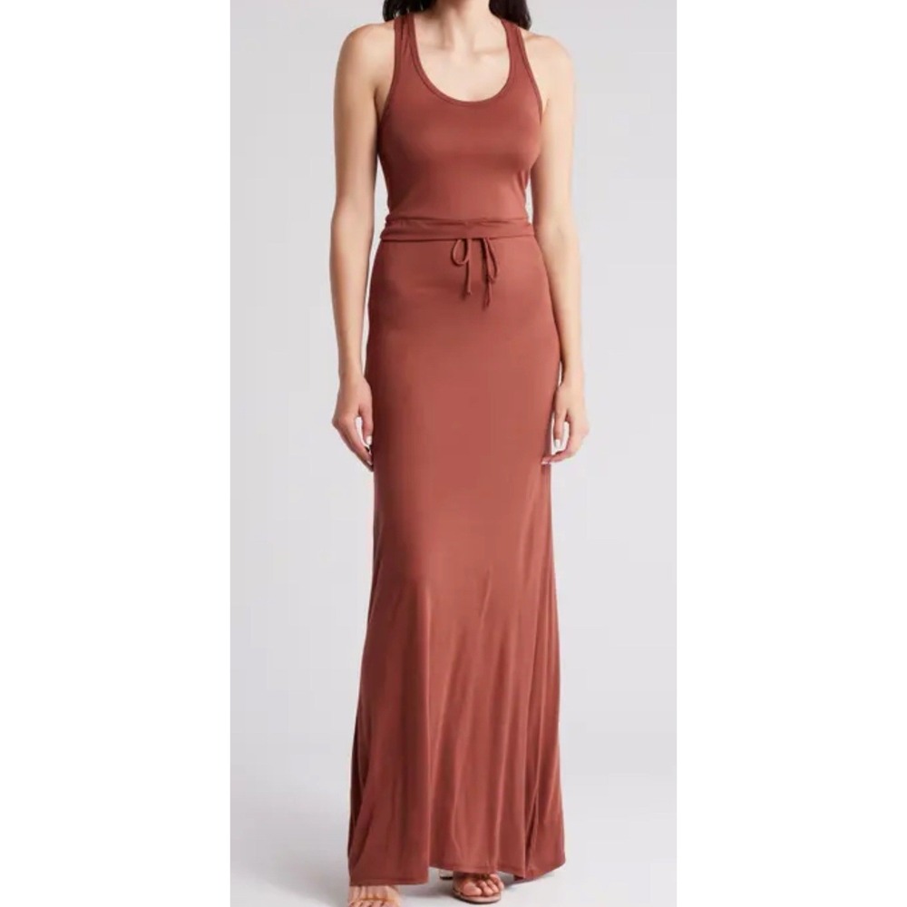 GO COUTURE Racerback‎ Maxi Dress Large - Picture 2 of 4